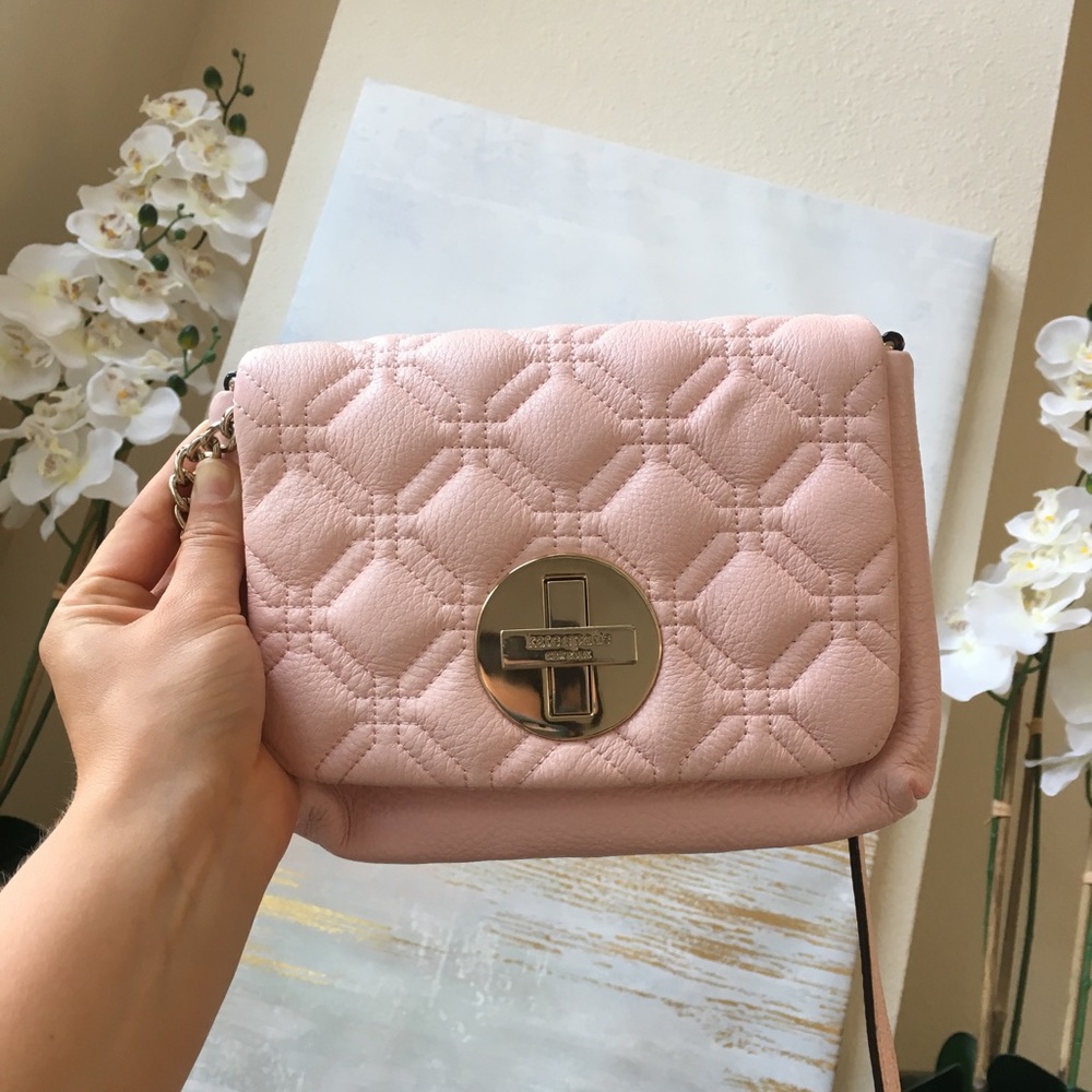 Bubblegum pink kate spade crossbody